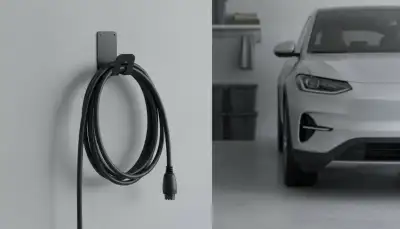 Ordnung schaffen: Ladekabel Wandhalterung 11kW